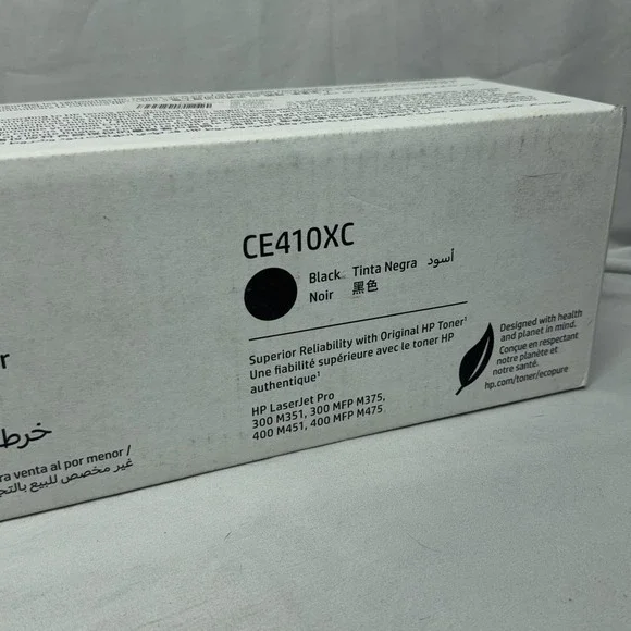 HP CE410XC 305X Black Toner OEM New Sealed LaserJet Pro M351 M375 M451 M475